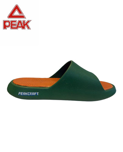 PEAK TAICHI Sport Slippers Kids Shoes for Boys Girls ET33147L Green Brown