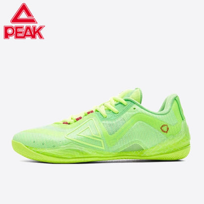 PEAK BASKETBALL SHOES LOW CUT SNEAKER UNIQUE DA520001 GREEN