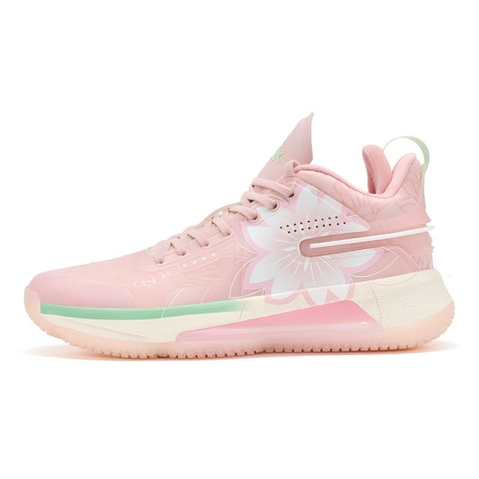 PEAK Basketball Shoes FLASH Limited Edition Sakura Pink ET31997A
