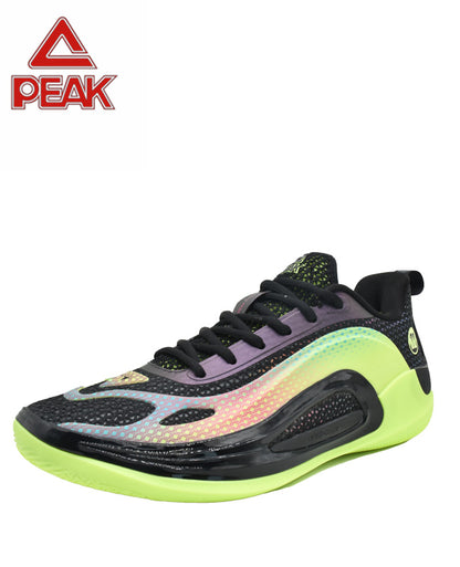 PEAK BASKETBALL SHOES AW4 Andrew Wiggins P.E Sneaker Energetic ET54701A BLACK GREEN