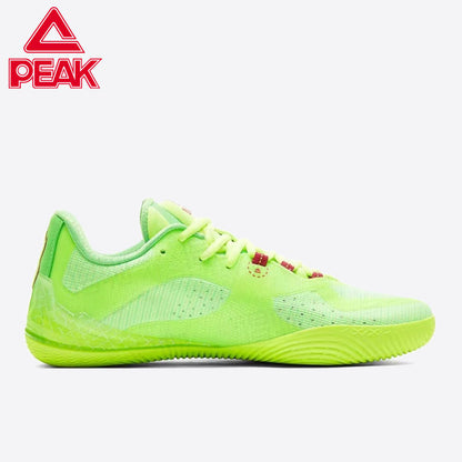 PEAK BASKETBALL SHOES LOW CUT SNEAKER UNIQUE DA520001 GREEN