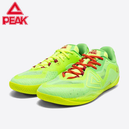 PEAK BASKETBALL SHOES LOW CUT SNEAKER UNIQUE DA520001 GREEN