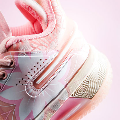 PEAK Basketball Shoes FLASH Limited Edition Sakura Pink ET31997A