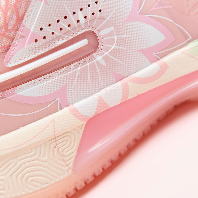 PEAK Basketball Shoes FLASH Limited Edition Sakura Pink ET31997A