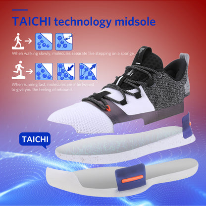 PEAK Basketball Shoes FLASH Retro sneakers EW94455A Purple