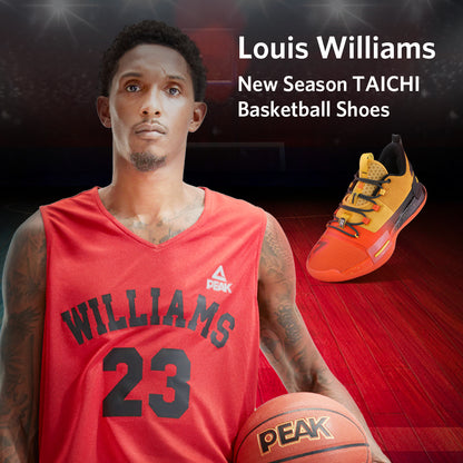 PEAK Basketball Shoes FLASH Retro sneakers EW94455A Orange