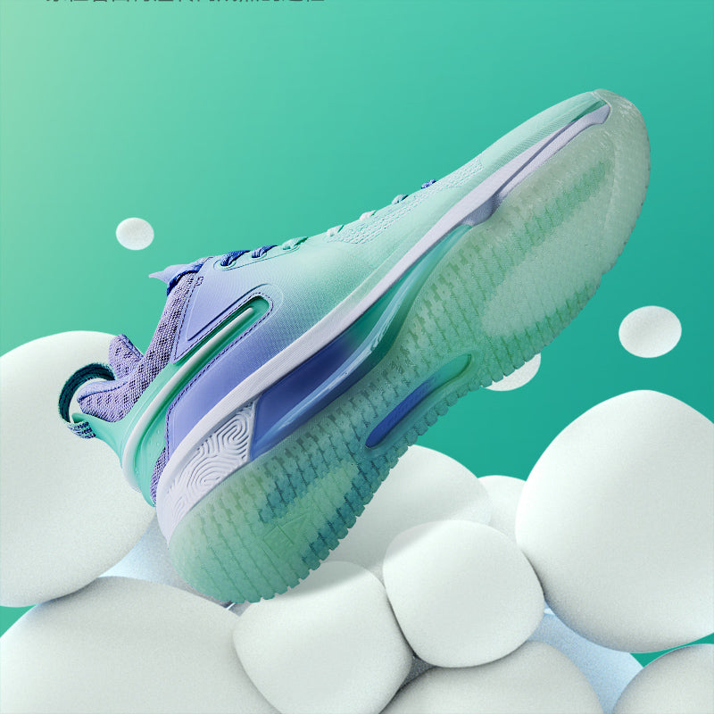 PEAK Basketball Shoes FLASH Limited Edition Moon Purple