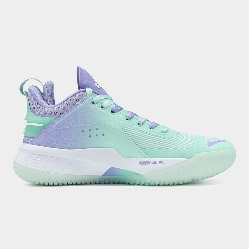 PEAK Basketball Shoes FLASH Limited Edition Moon Purple