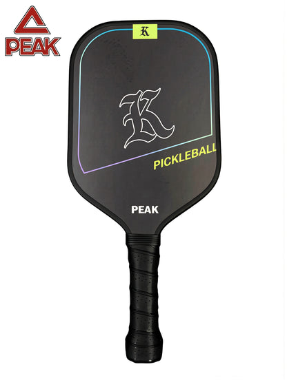 PEAK Glass Fiber Pickleball Paddle Lightweight Racket with Carry Bag for Indoor Outdoor Training