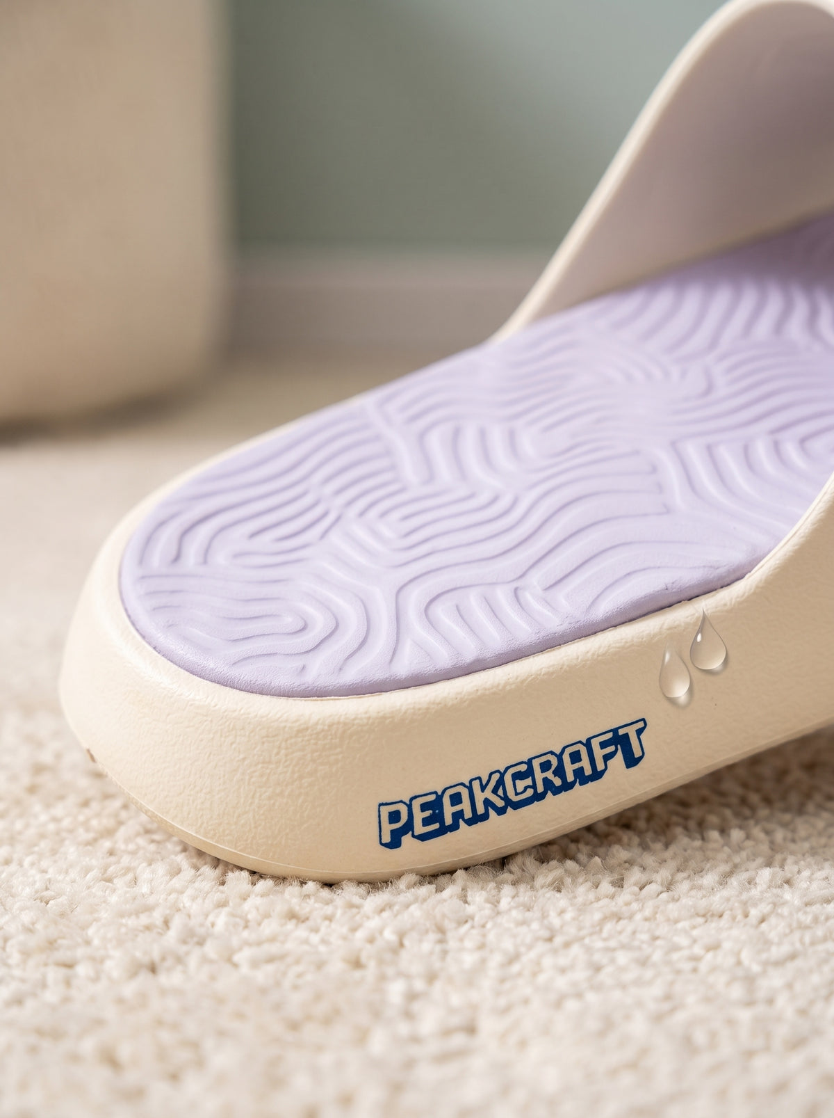 PEAK TAICHI Sport Slippers Kids Shoes for Boys Girls ET33147L Beige LtPurple
