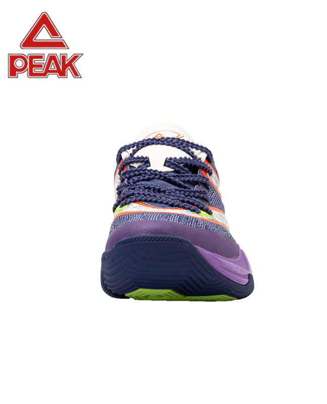 PEAK Basketball Shoes Sports Sneakers for Indoor and Outdoor Courts DA540031 Purple