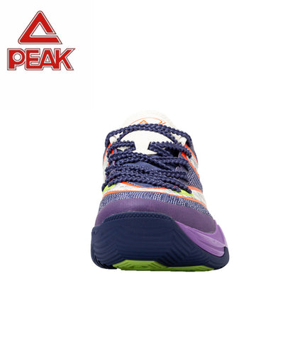 PEAK Basketball Shoes Sports Sneakers for Indoor and Outdoor Courts DA540031 Purple